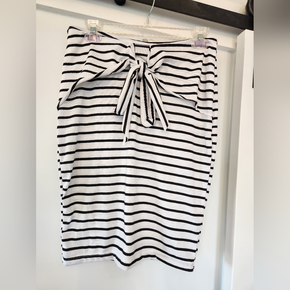 Black and white skirt